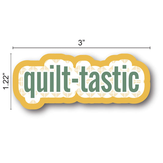 Quilt-tastic Sticker-Bookmark-Create Wholsale