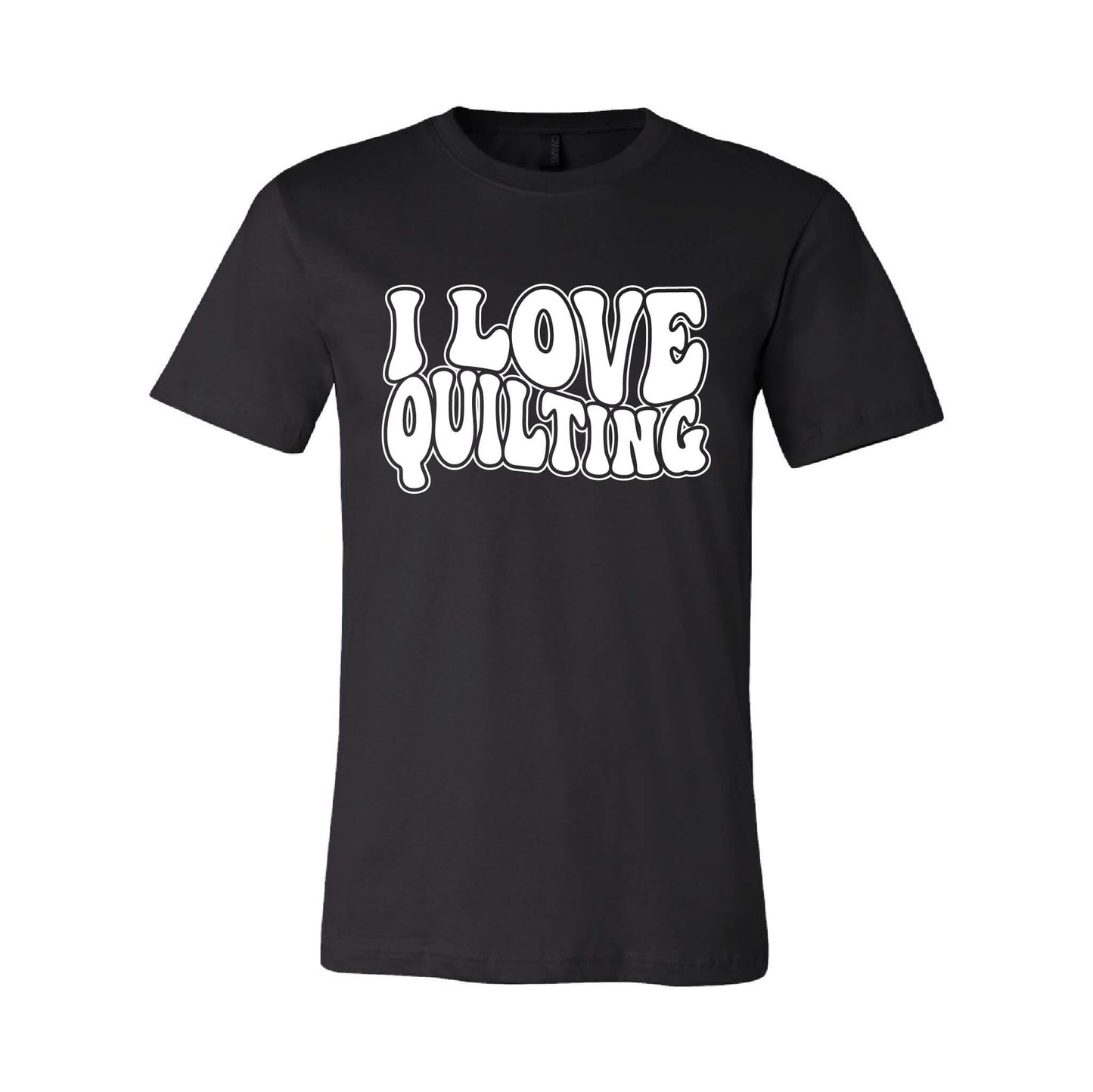 I Love Quilting Short Sleeve T-Shirt - Premium-T-Shirt-Create Wholsale