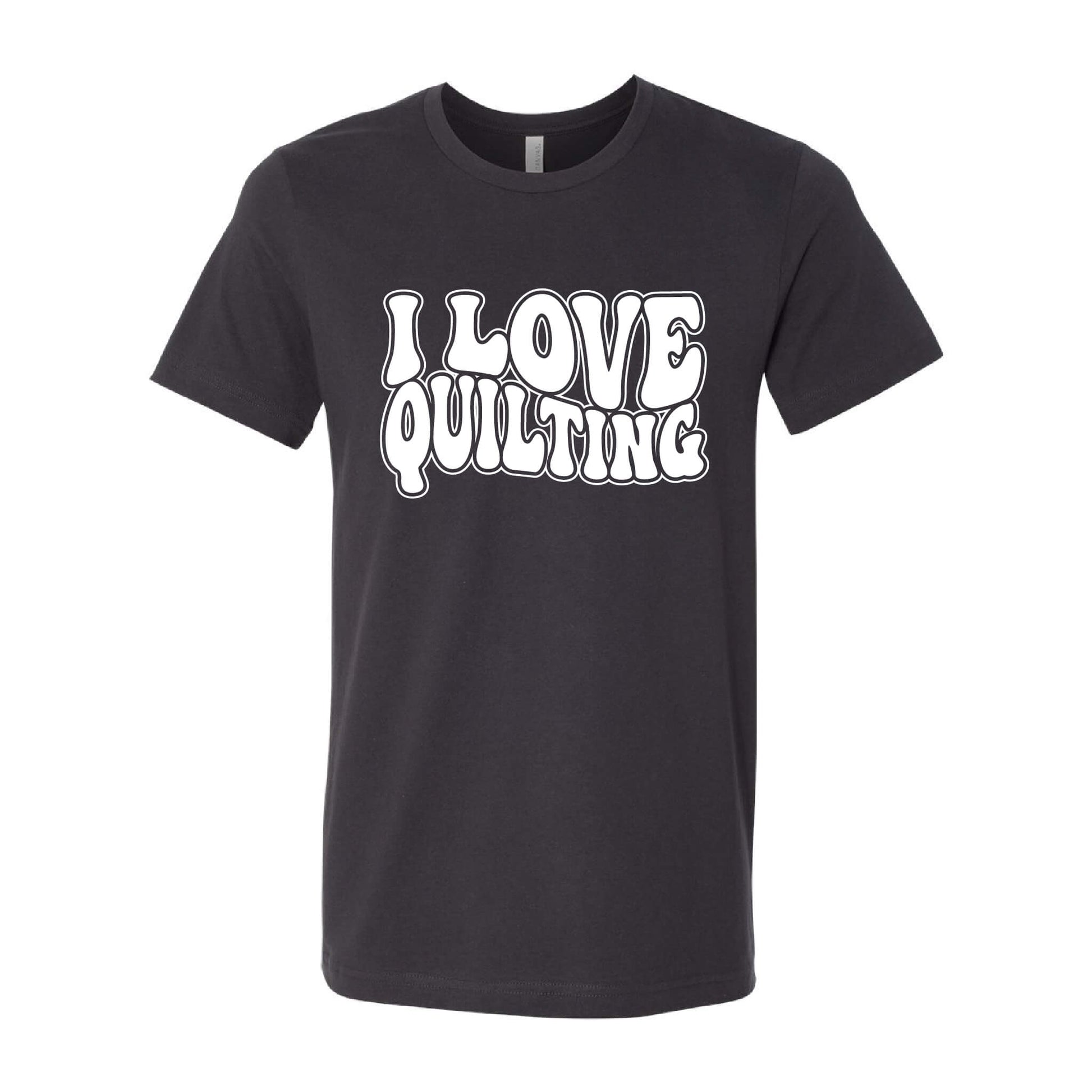 I Love Quilting Short Sleeve T-Shirt - Premium-T-Shirt-Create Wholsale