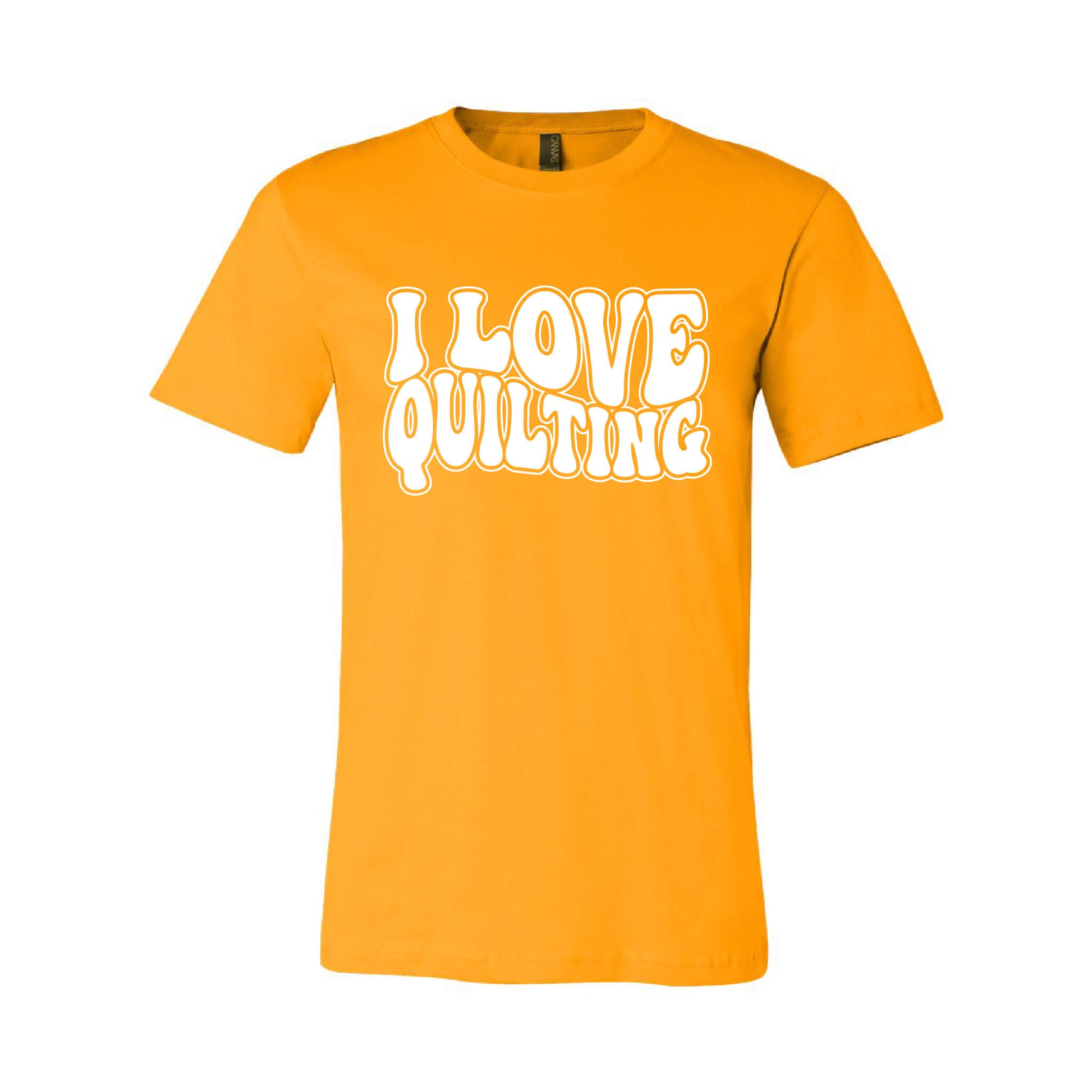 I Love Quilting Short Sleeve T-Shirt - Premium-T-Shirt-Create Wholsale