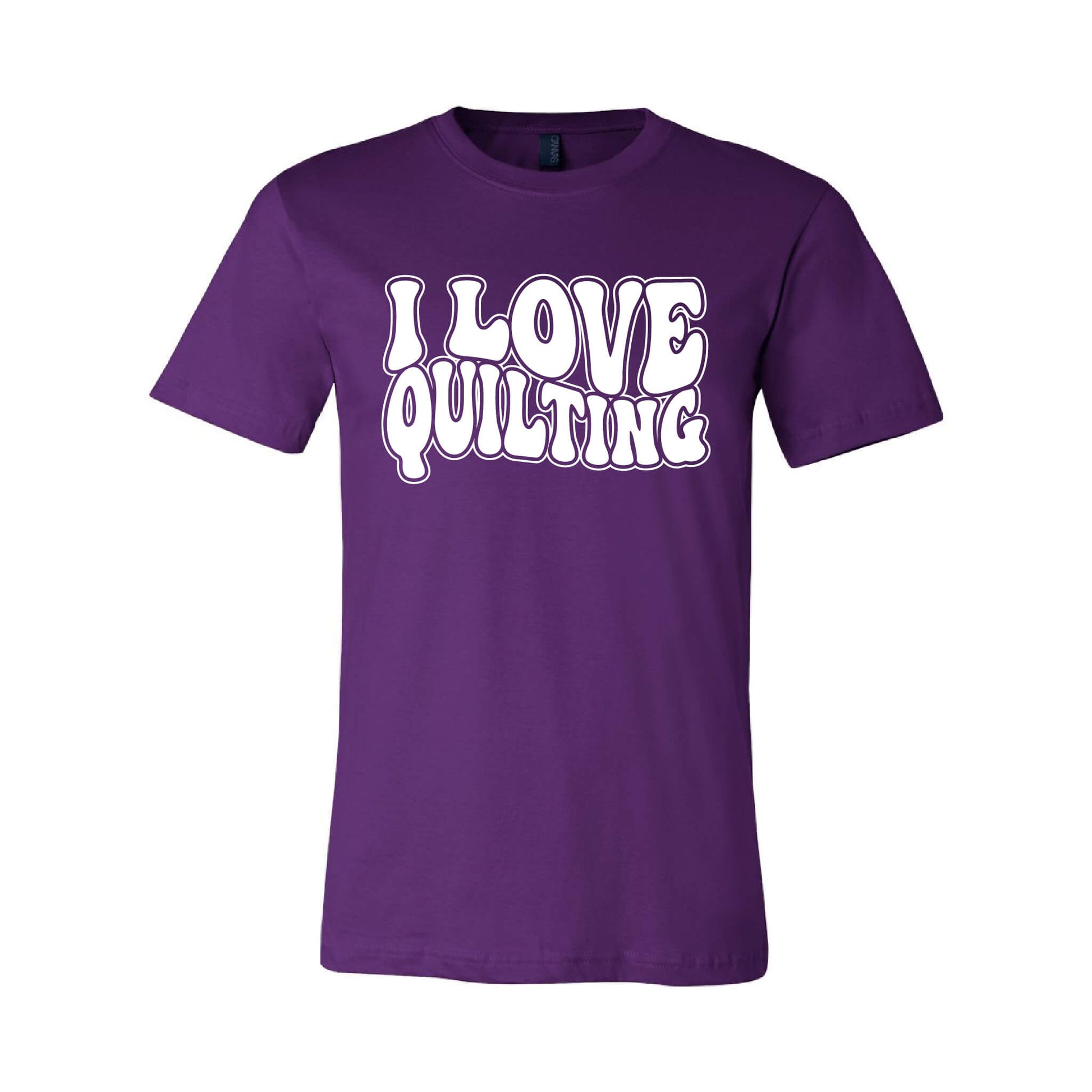 I Love Quilting Short Sleeve T-Shirt - Premium-T-Shirt-Create Wholsale