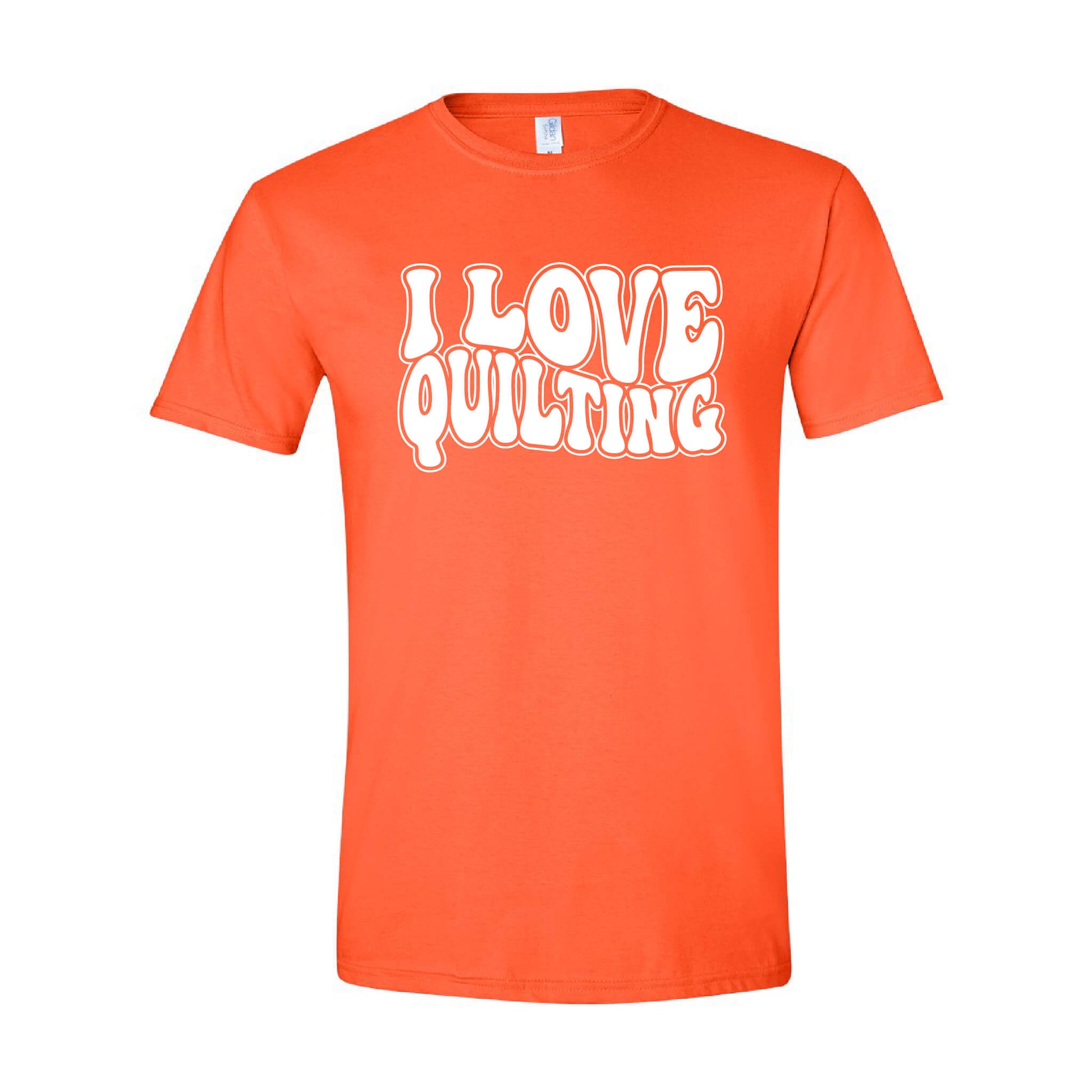 I Love Quilting Short Sleeve T-Shirt - Standard-T-Shirt-Create Wholsale