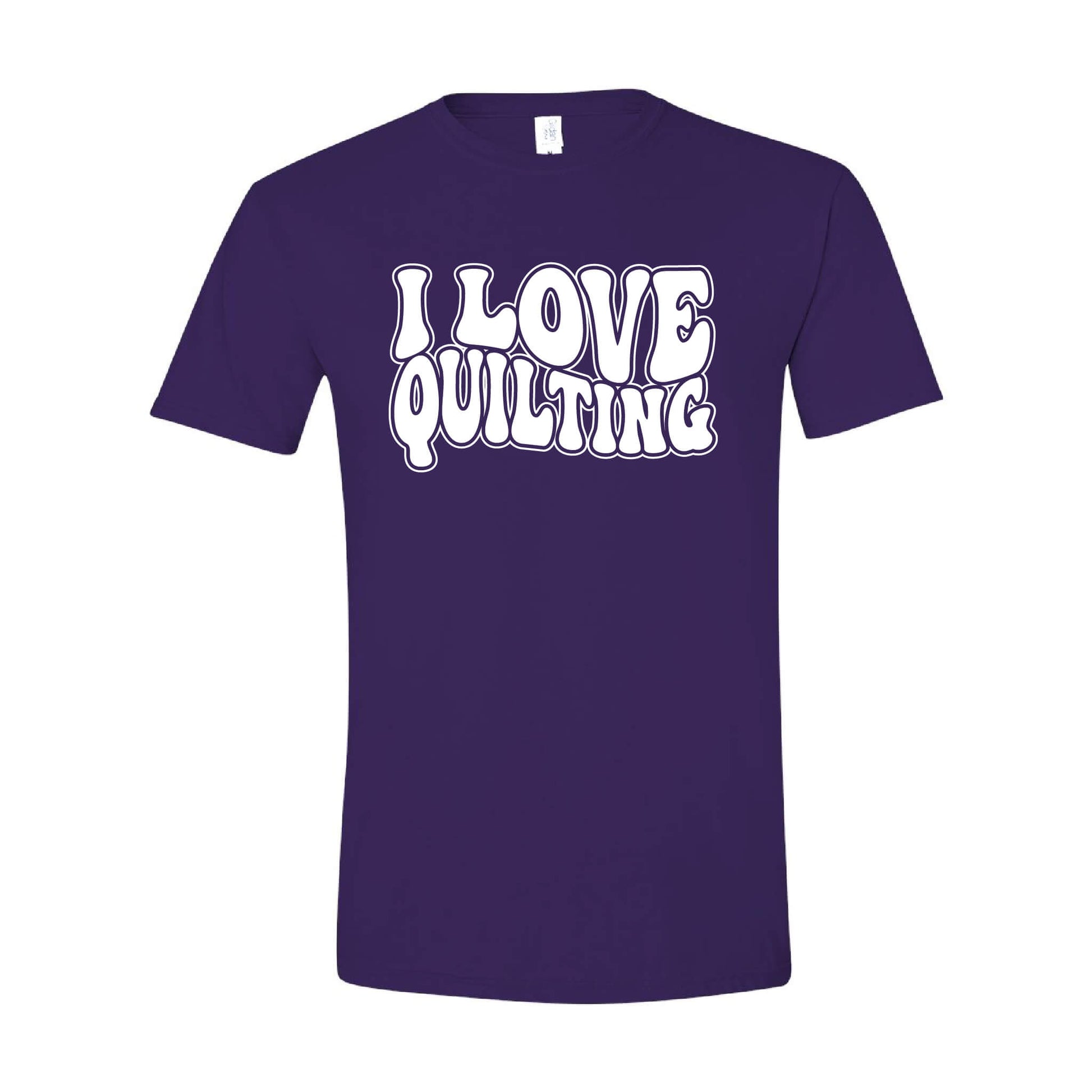 I Love Quilting Short Sleeve T-Shirt - Standard-T-Shirt-Create Wholsale