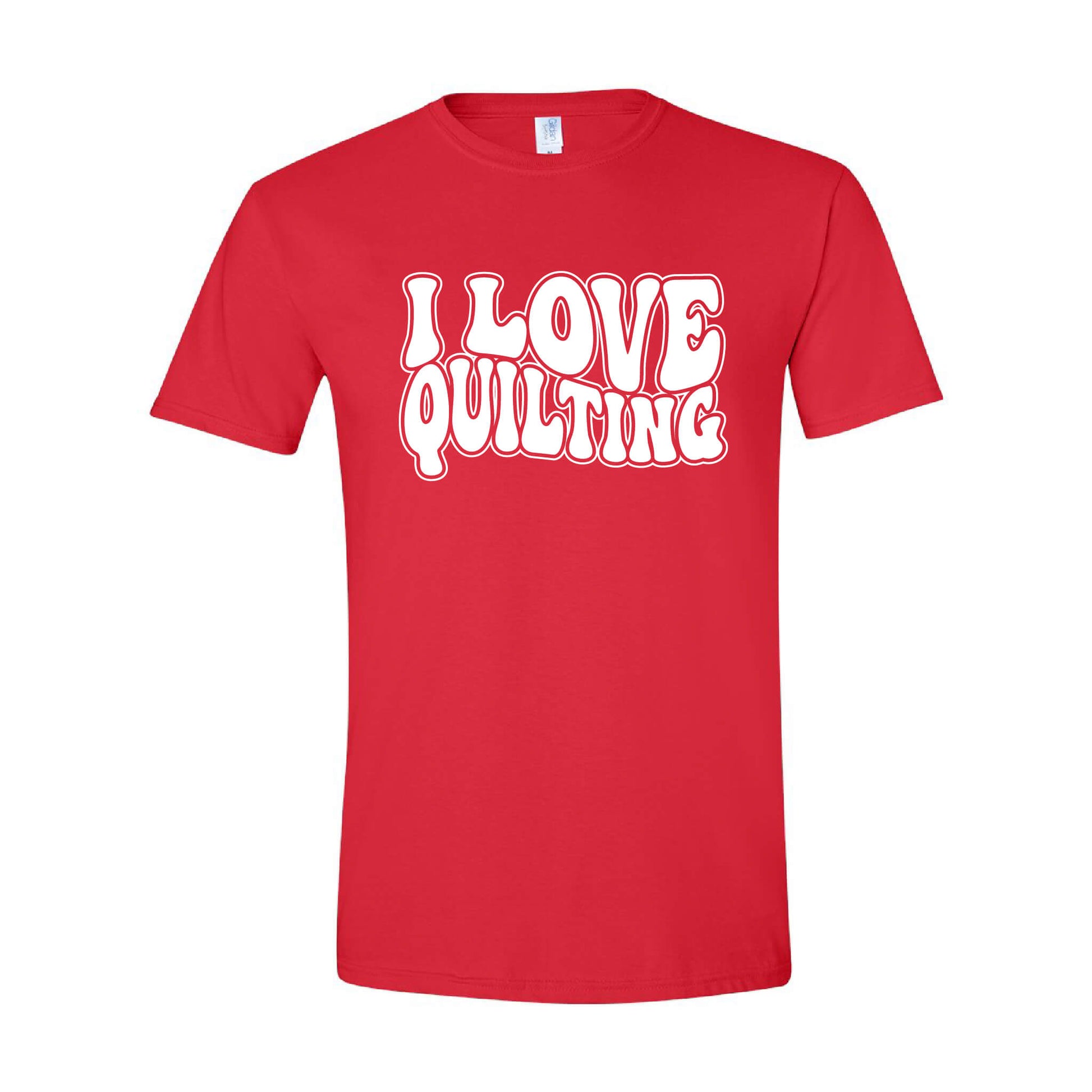 I Love Quilting Short Sleeve T-Shirt - Standard-T-Shirt-Create Wholsale