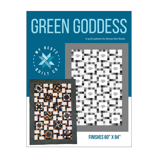 Green Goddess Quilt Pattern-Pattern-Create Wholsale