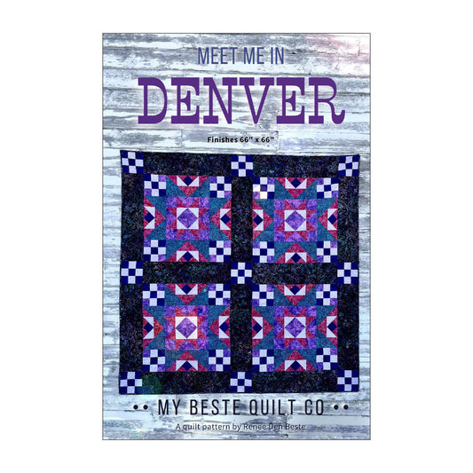 Meet Me In Denver Quilt Pattern-Pattern-Create Wholsale