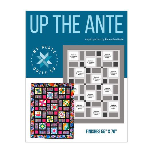 Up The Ante Quilt Pattern-Pattern-Create Wholsale