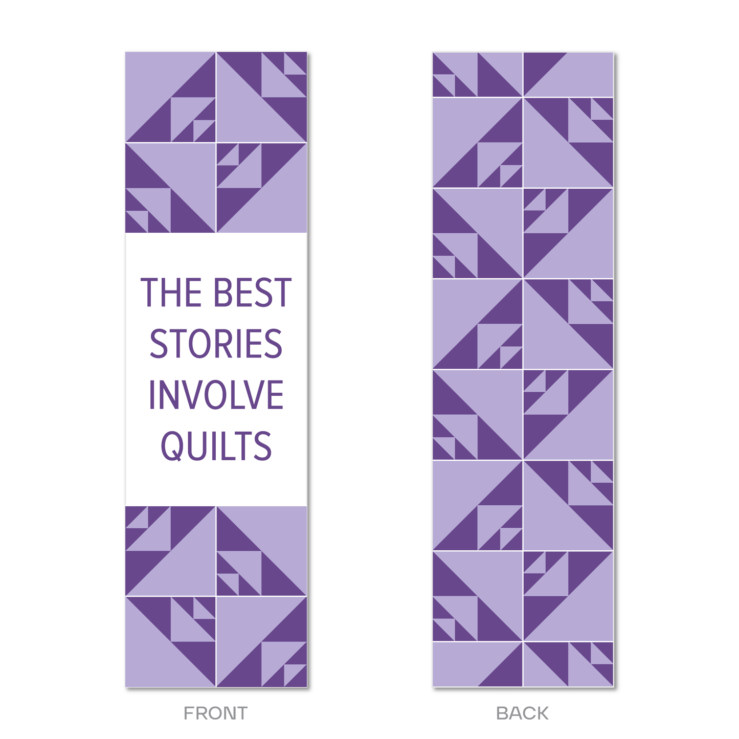 The Best Stories Involve Quilts Bookmark-Bookmark-Create Wholsale