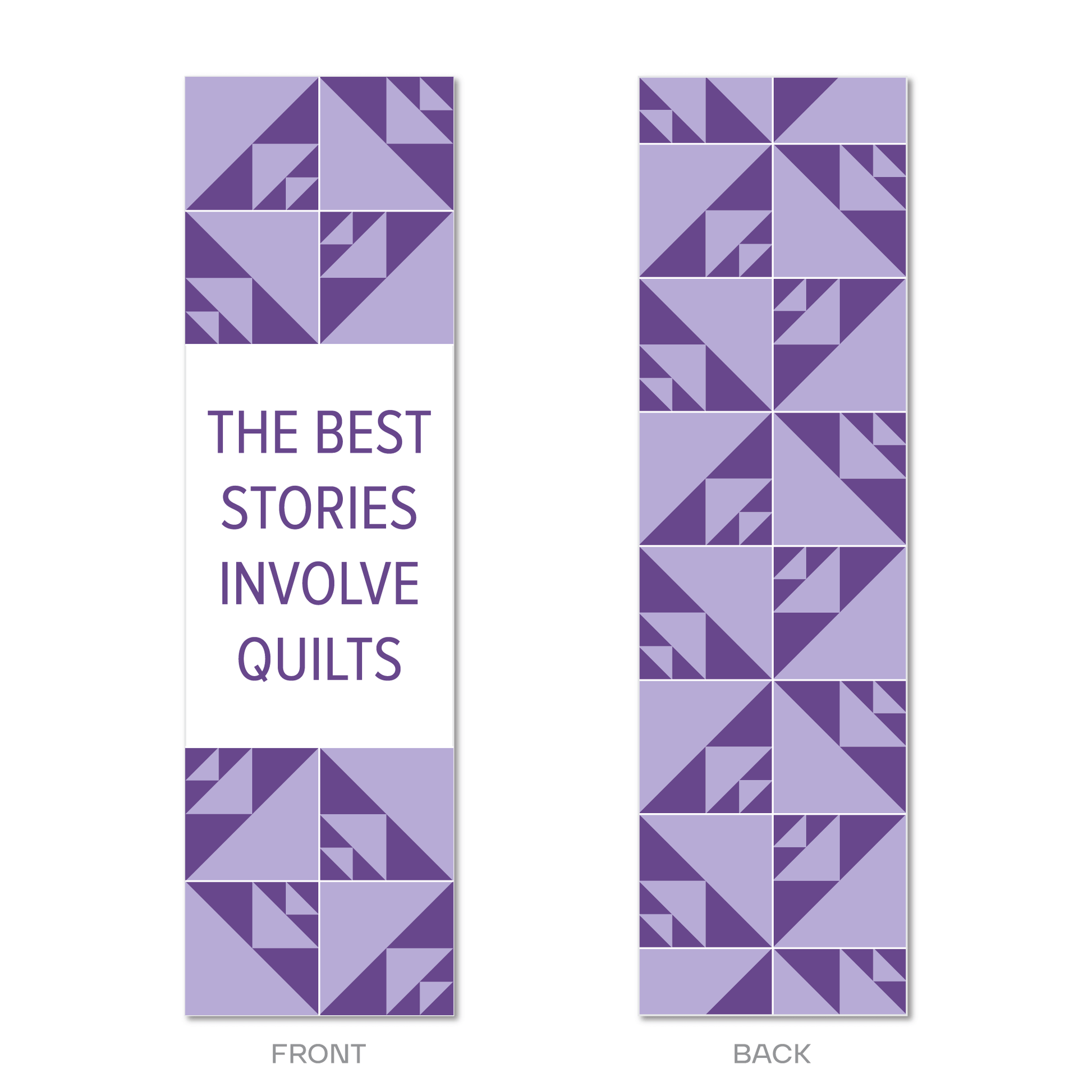 The Best Stories Involve Quilts Bookmark-Bookmark-Create Wholsale